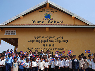 カンボジアの教育支援